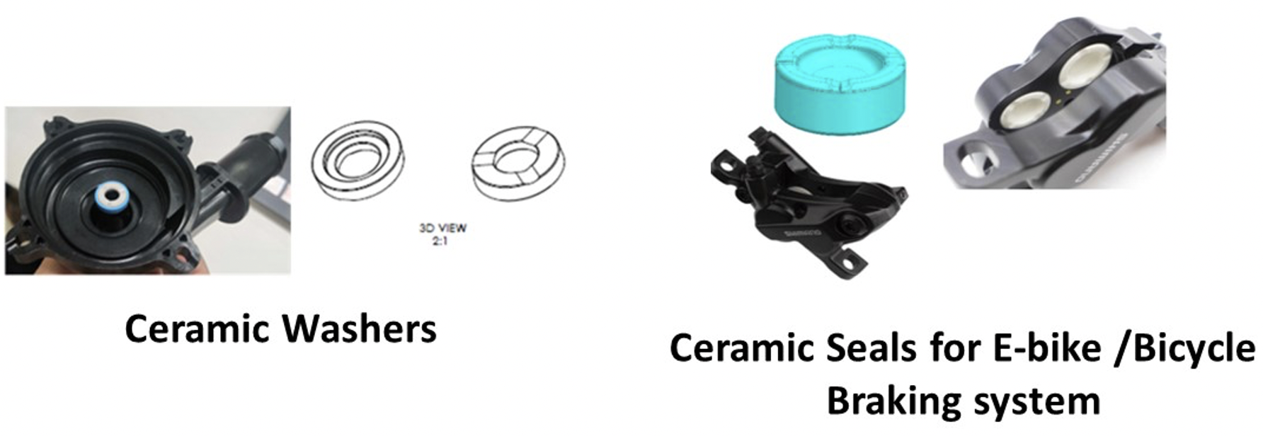 High precision ceramic parts